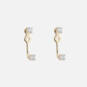 Diamond Floater Ear Jackets