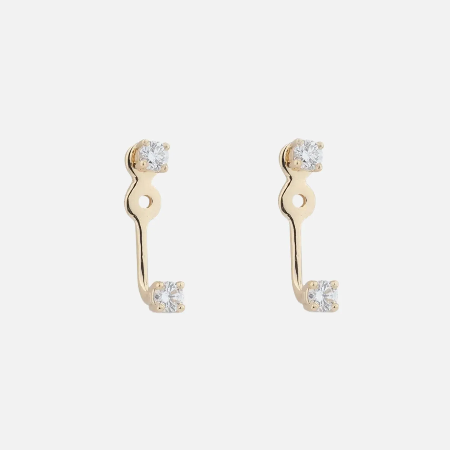Diamond Floater Ear Jackets