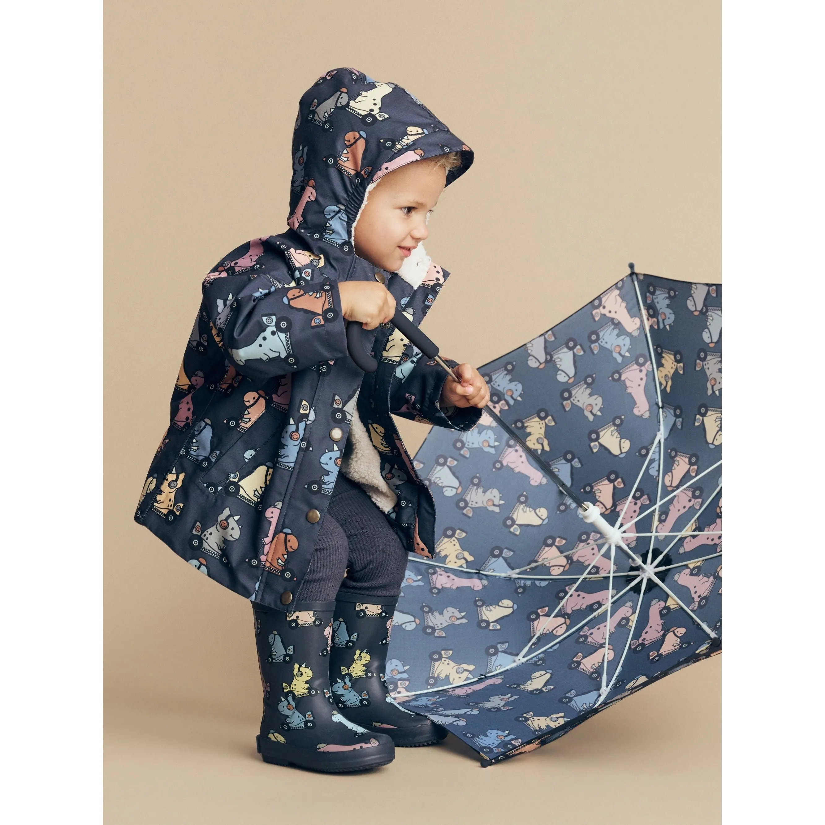 Dino Racer Raincoat