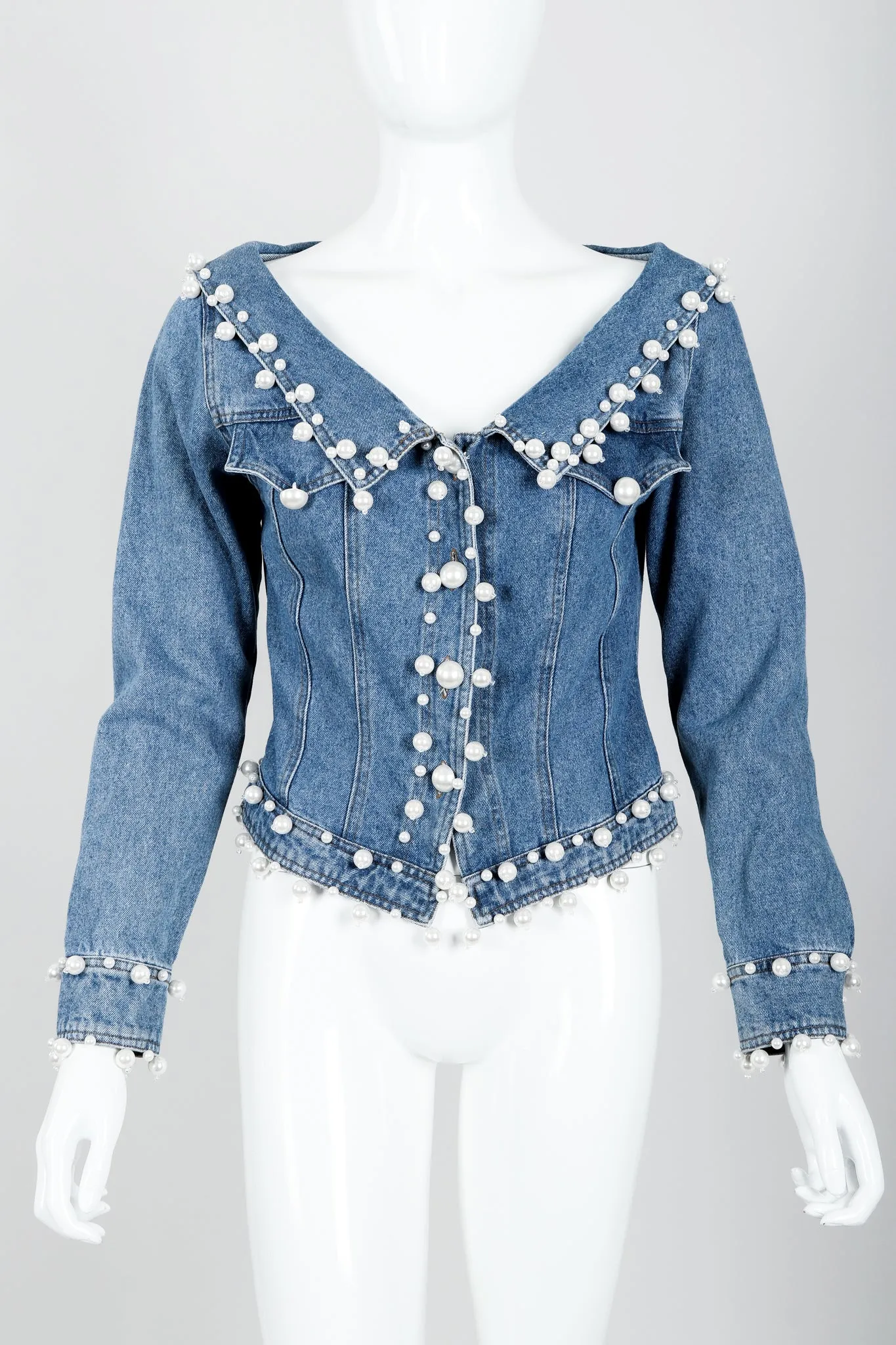 DKNY Pearl Denim Jacket