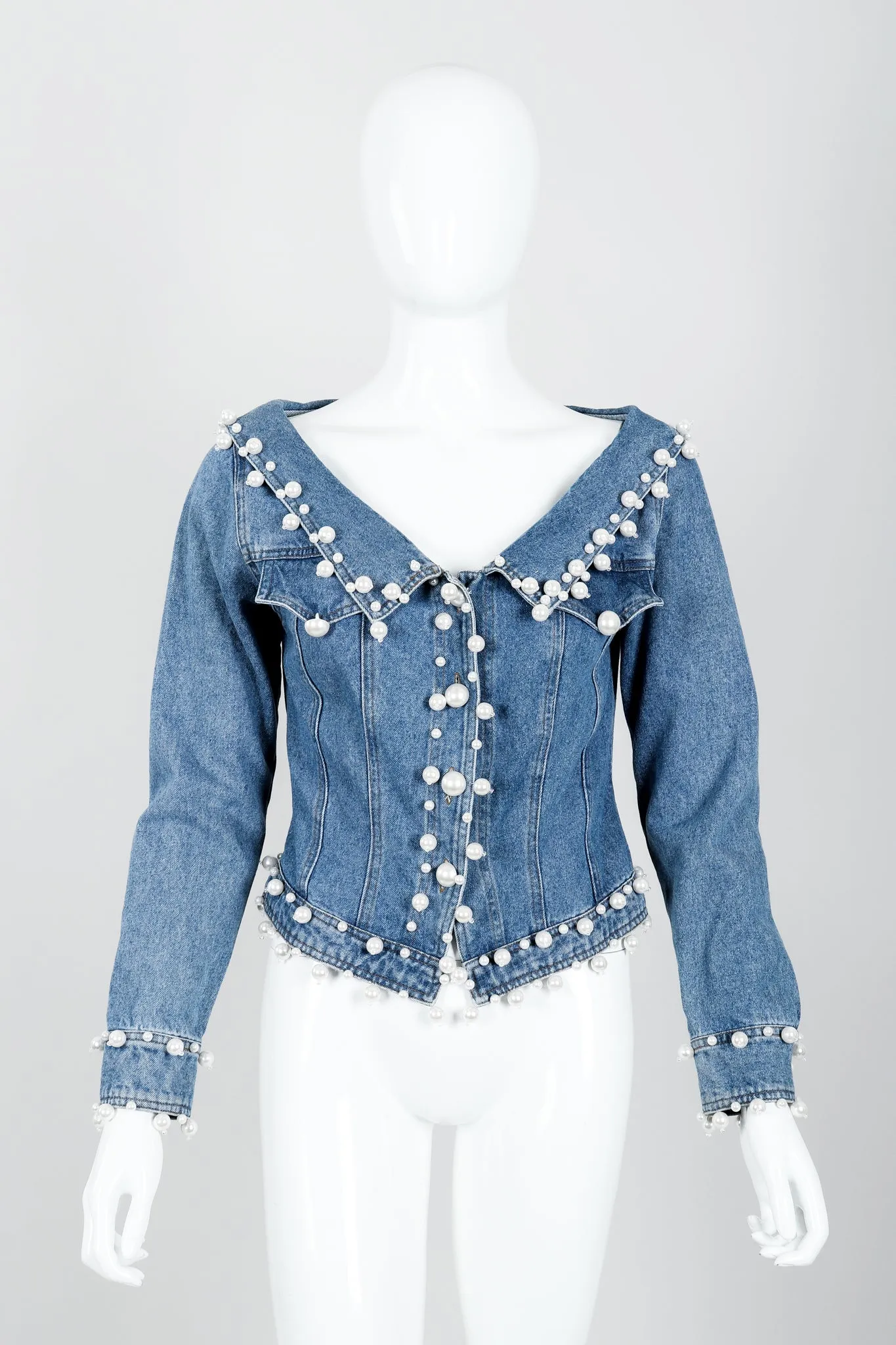 DKNY Pearl Denim Jacket