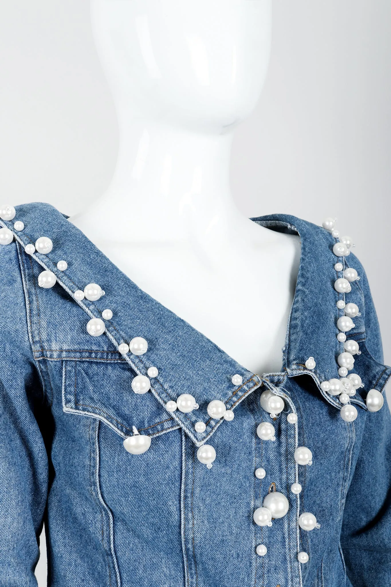 DKNY Pearl Denim Jacket