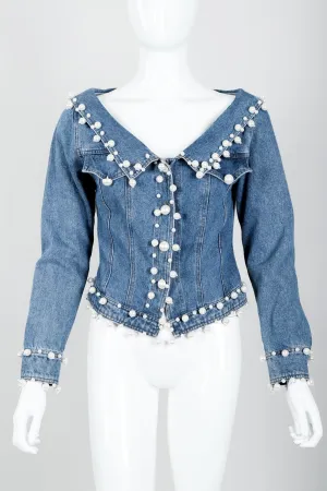 DKNY Pearl Denim Jacket