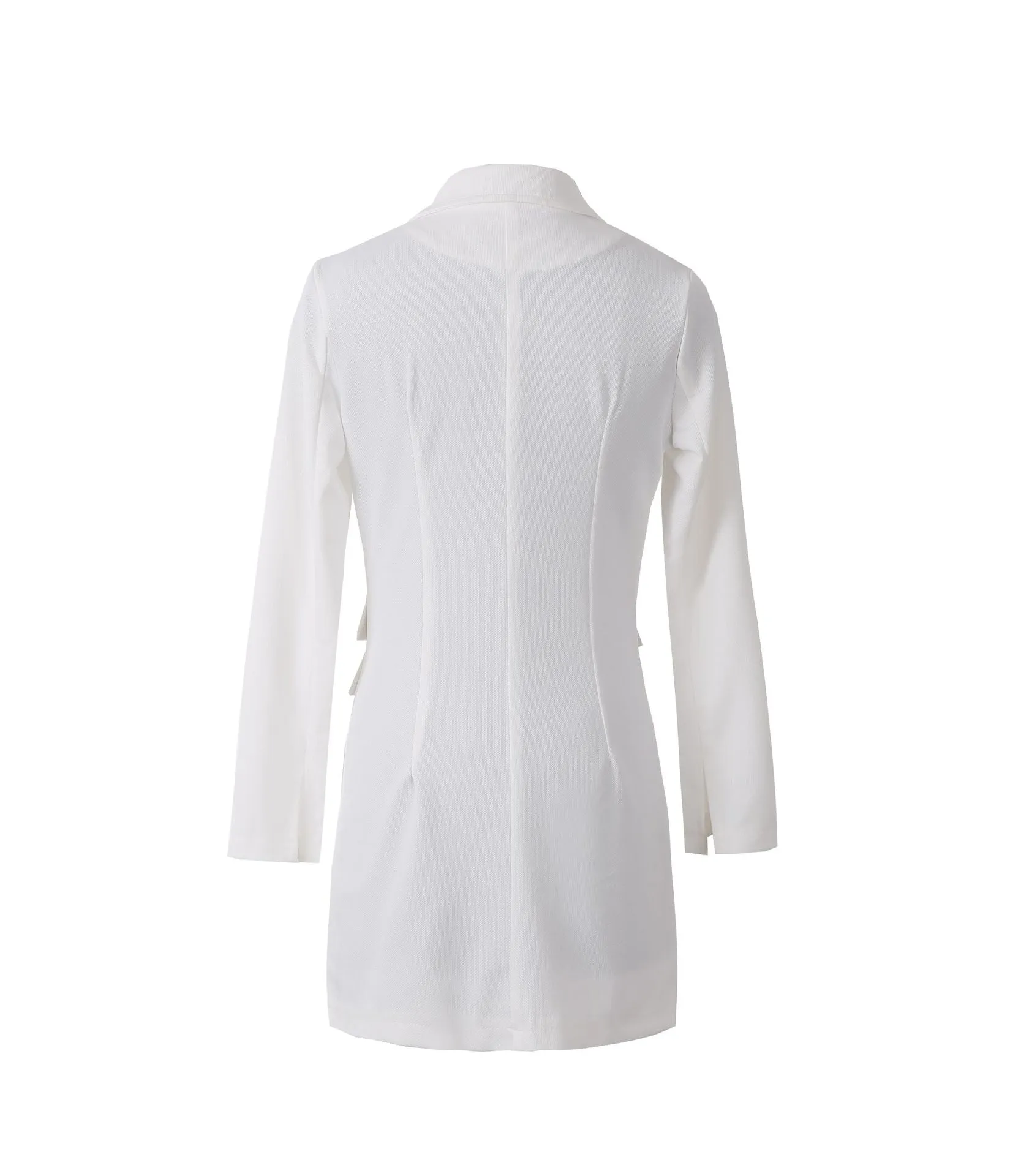 Double-breasted Slim Slimming Windbreaker Jacket