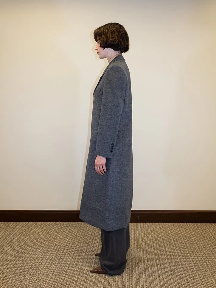 Dunst 2-Way 3 Button Coat, Charcoal Grey