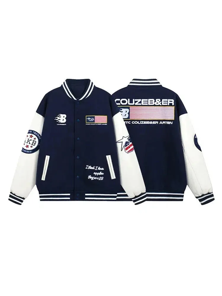 Embroidered Baseball Jackets