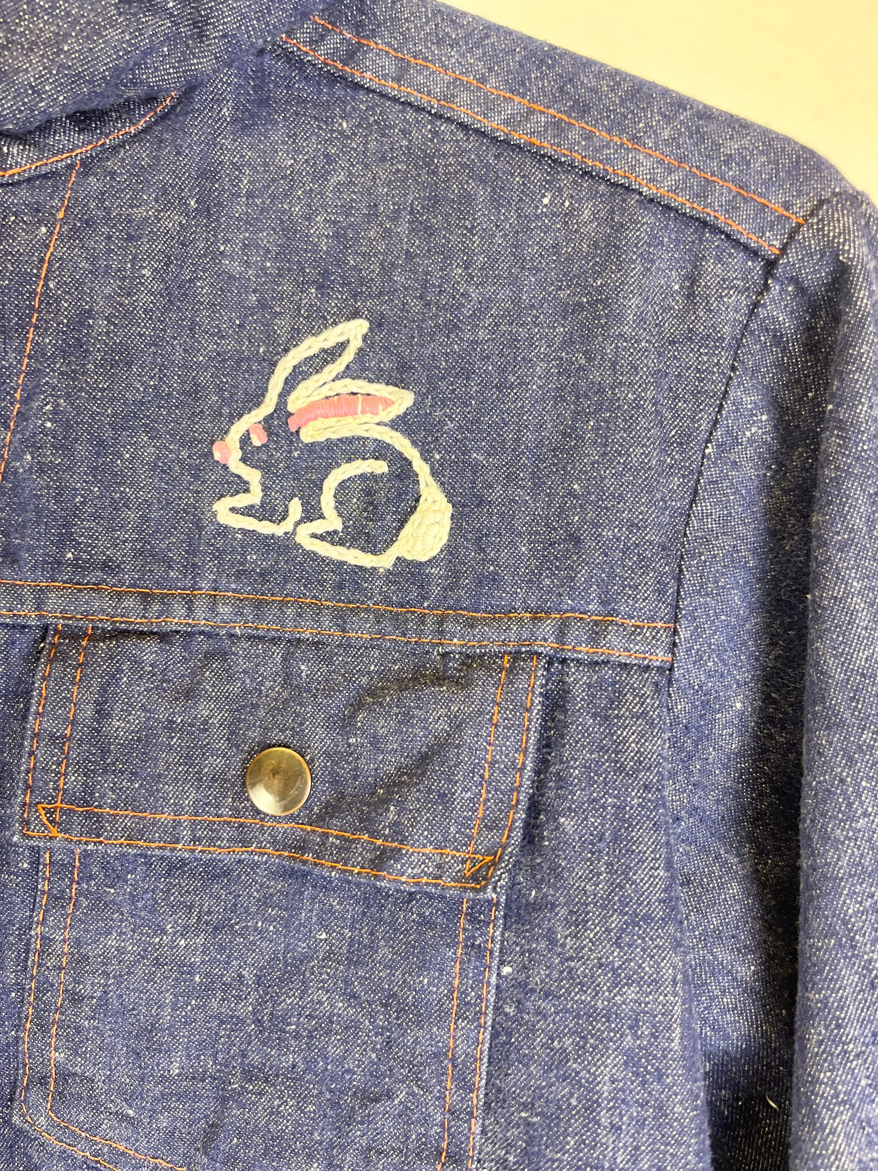 Embroidered Denim Jacket