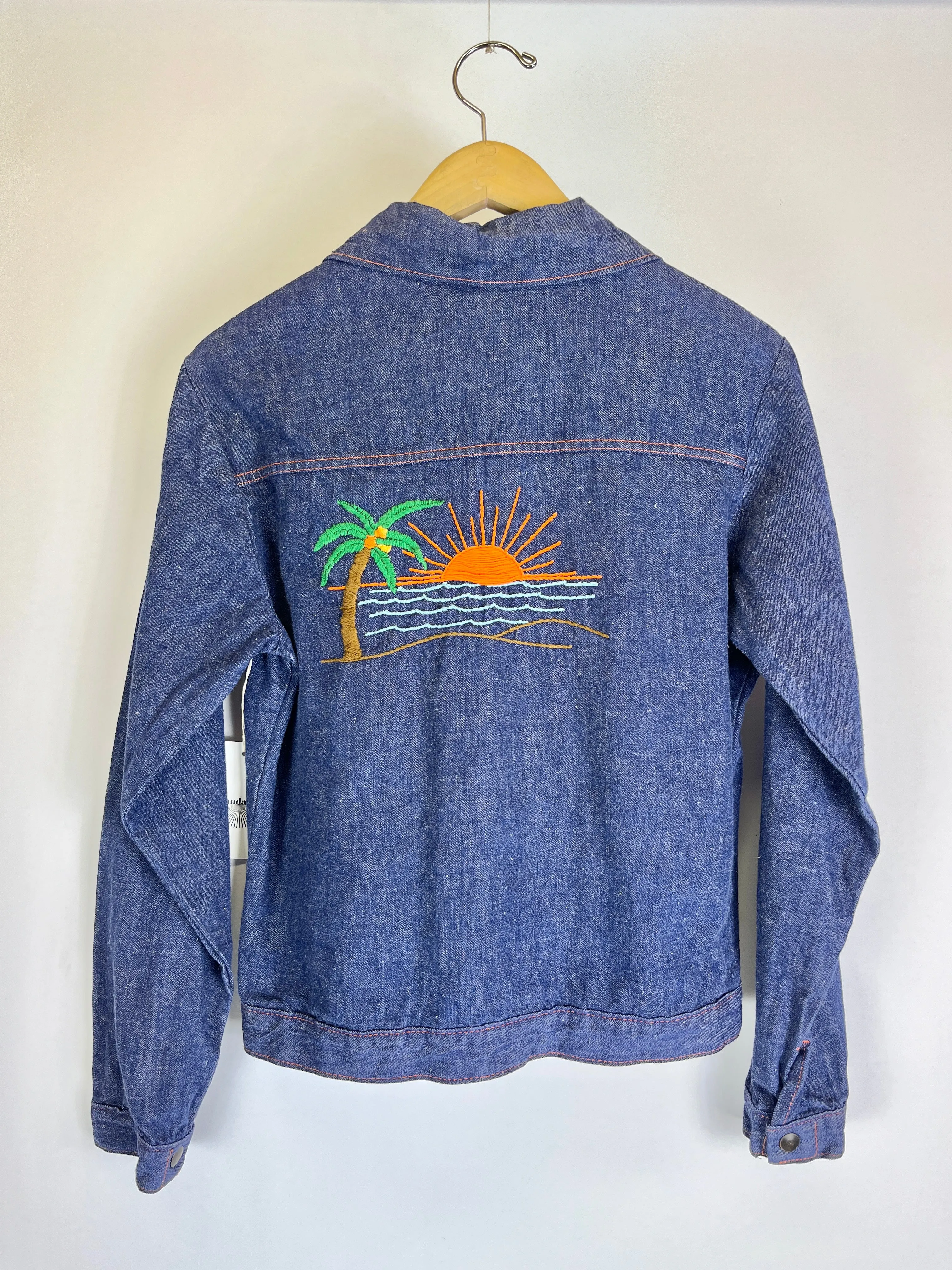 Embroidered Denim Jacket
