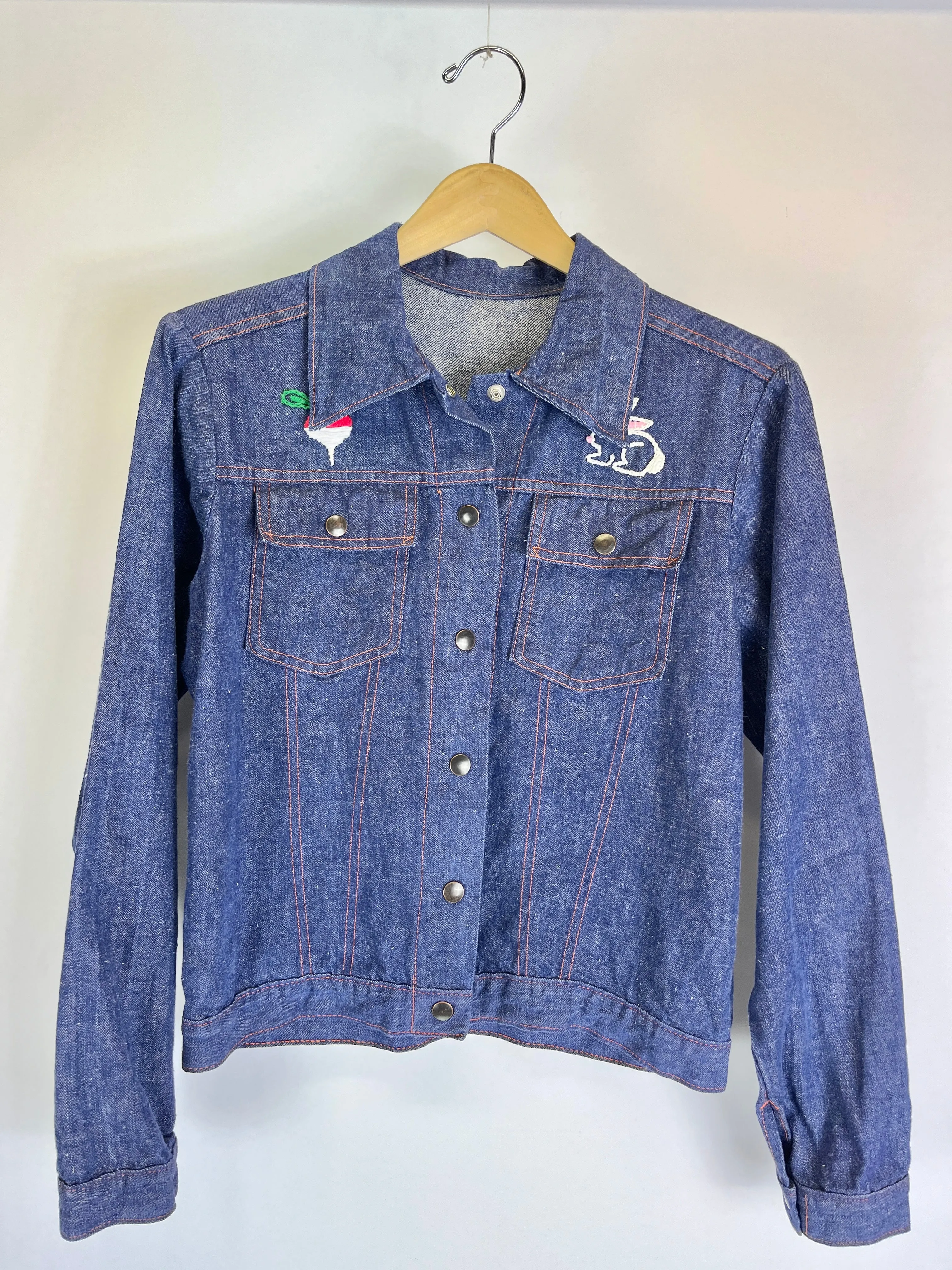 Embroidered Denim Jacket