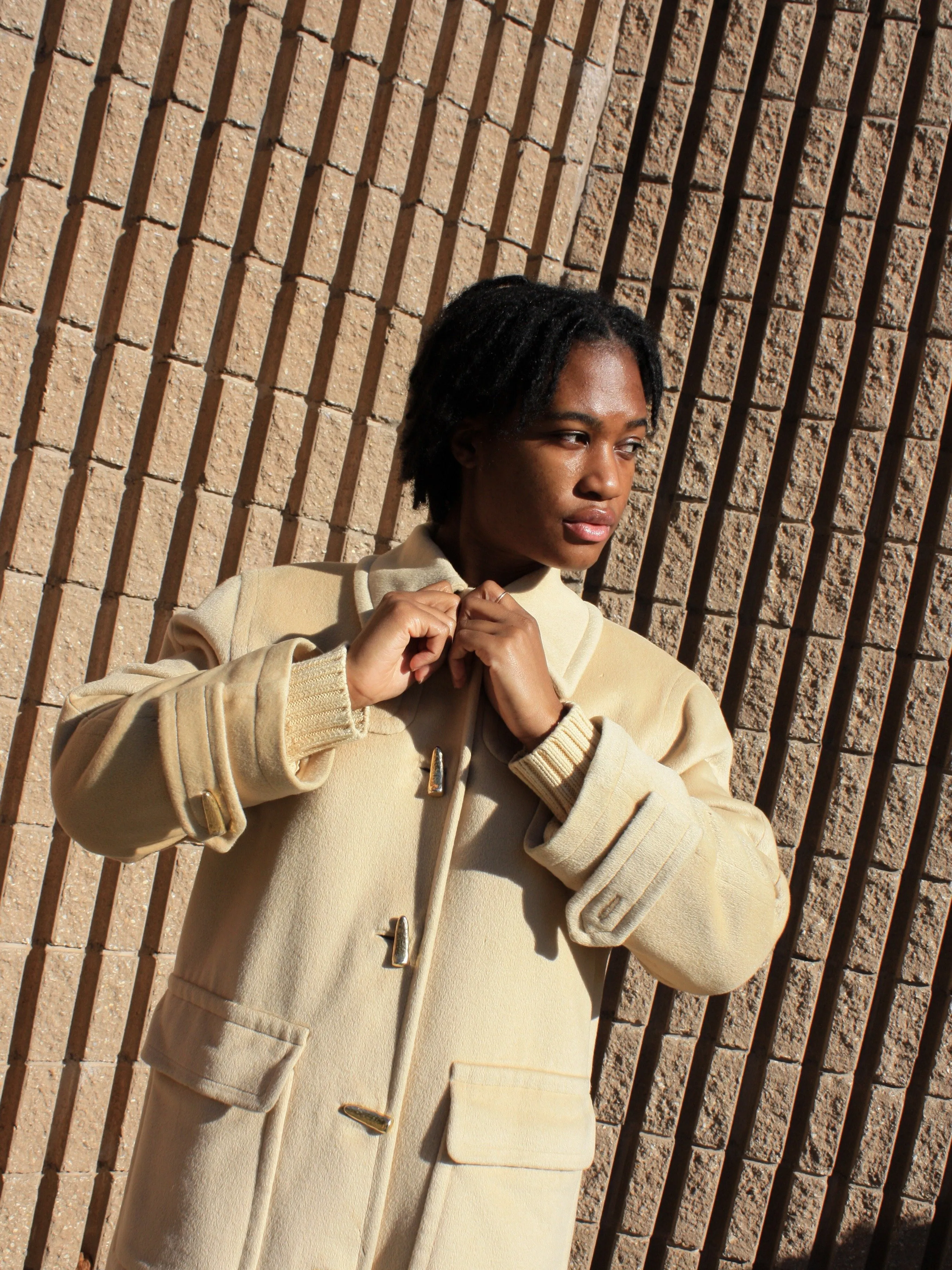 Escada Toggle Cashmere Coat