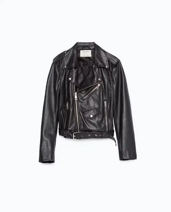 Europen style bomber orange leather jacket women shorts women Sashes jaqueta couro casual 4 color leather jackets