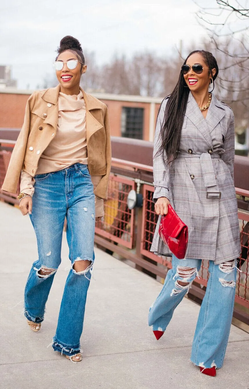 Eye-Spy Double Breasted Trench Coat