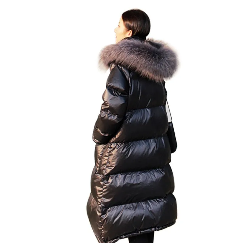 Fashion Fabulous Long Down Women's Puffer Coat