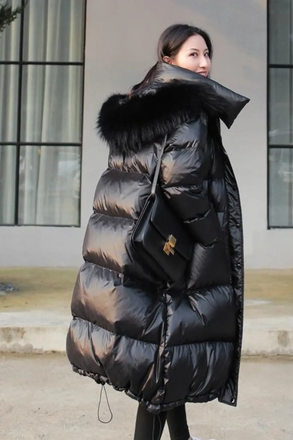 Fashion Fabulous Long Down Women's Puffer Coat