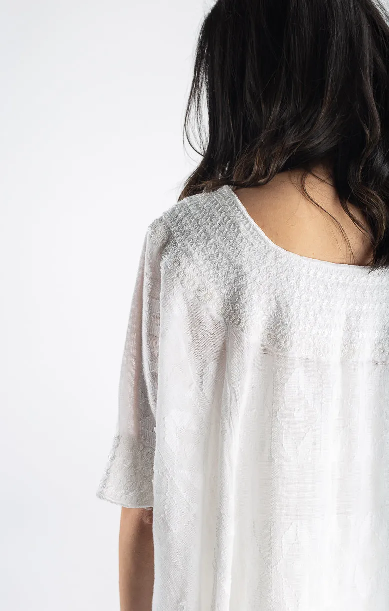 Fauna Tunic in Daisy White