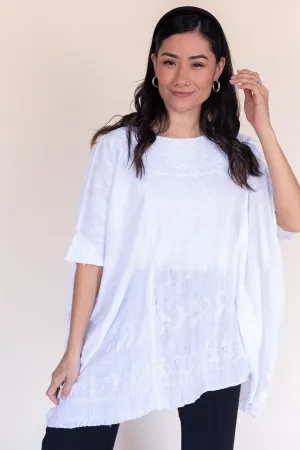 Fauna Tunic in Daisy White