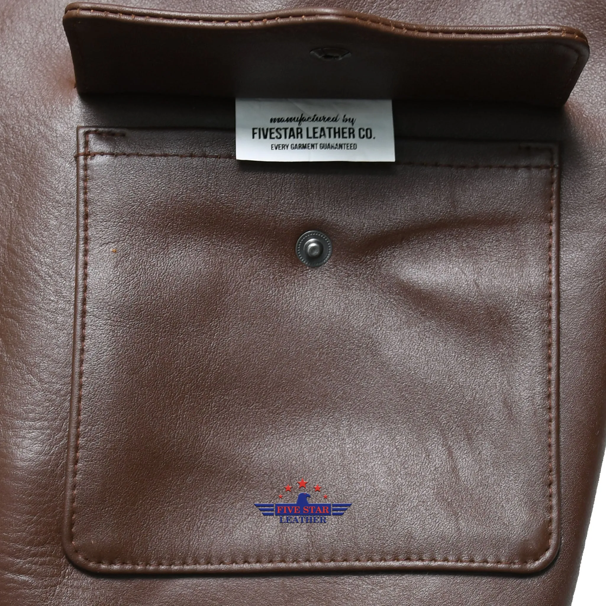 FiveStar Leather Repro Type A-2 Werber Leather Coat Co. Contract 1729