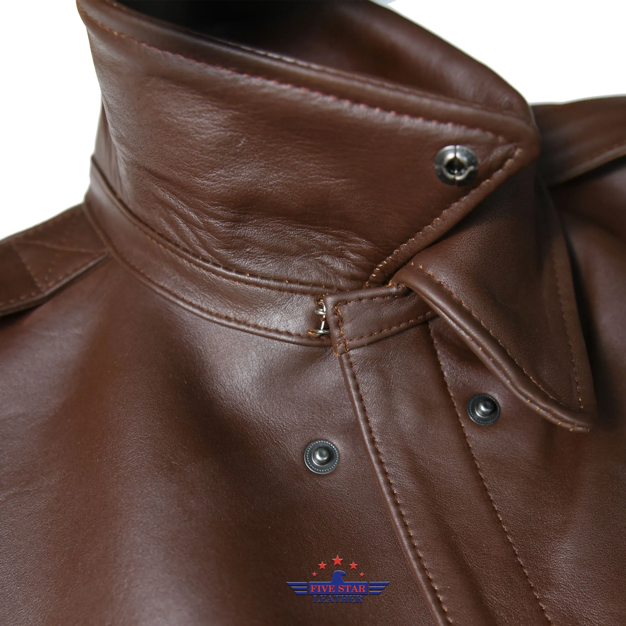 FiveStar Leather Repro Type A-2 Werber Leather Coat Co. Contract 1729