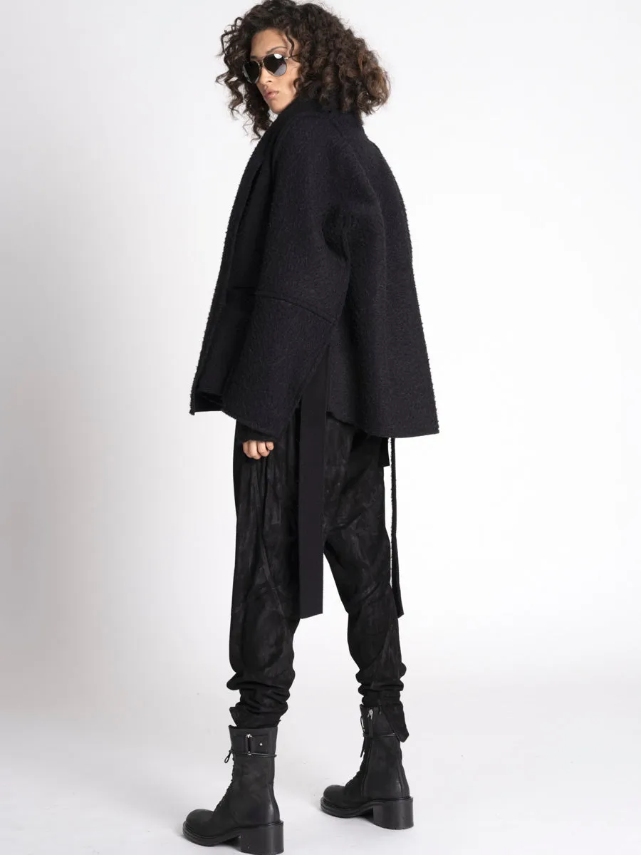 Forme D'expression Raw-Edged Caban Jacket