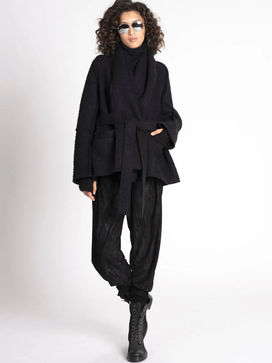 Forme D'expression Raw-Edged Caban Jacket