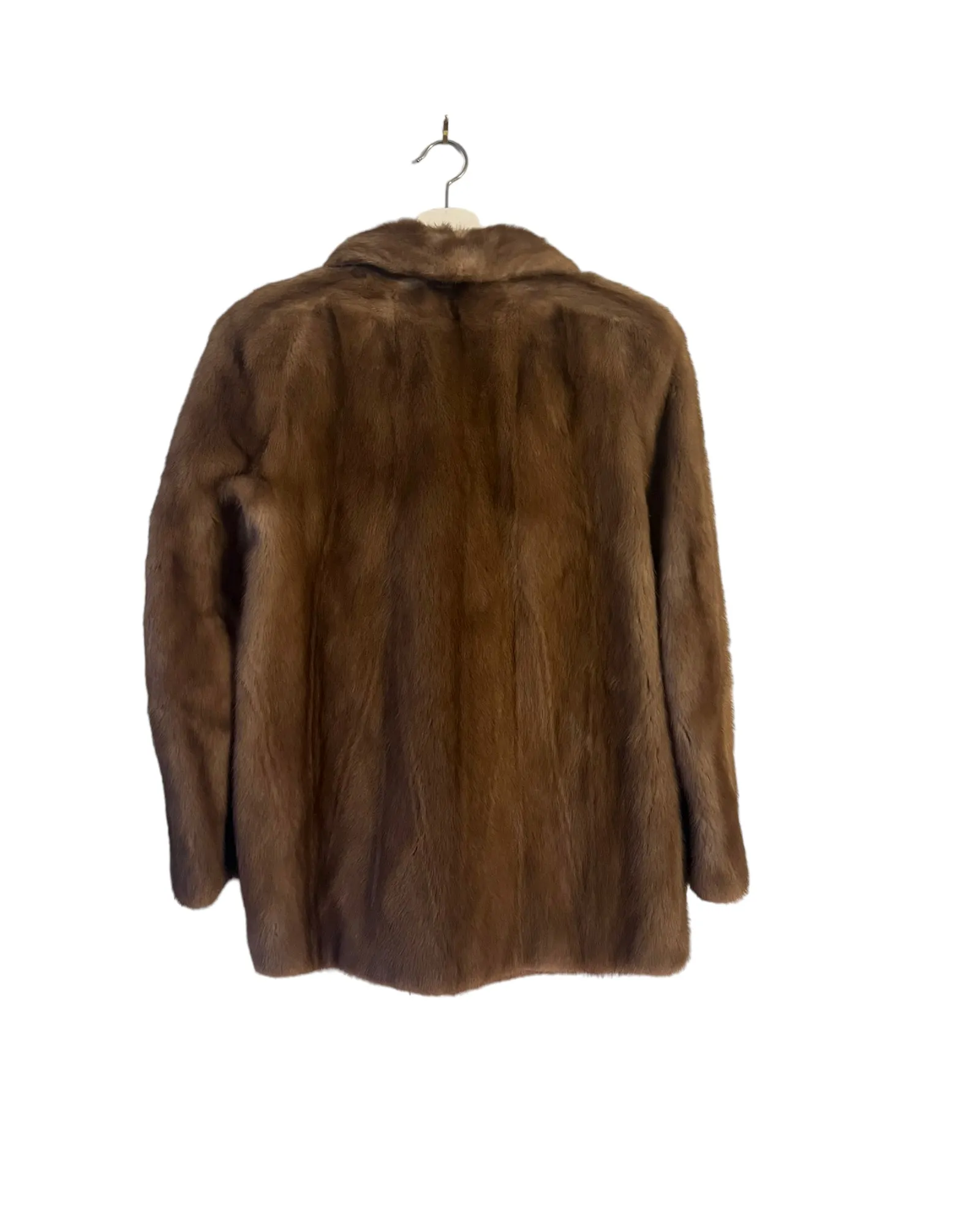 Fur Blazer in Cinnamon