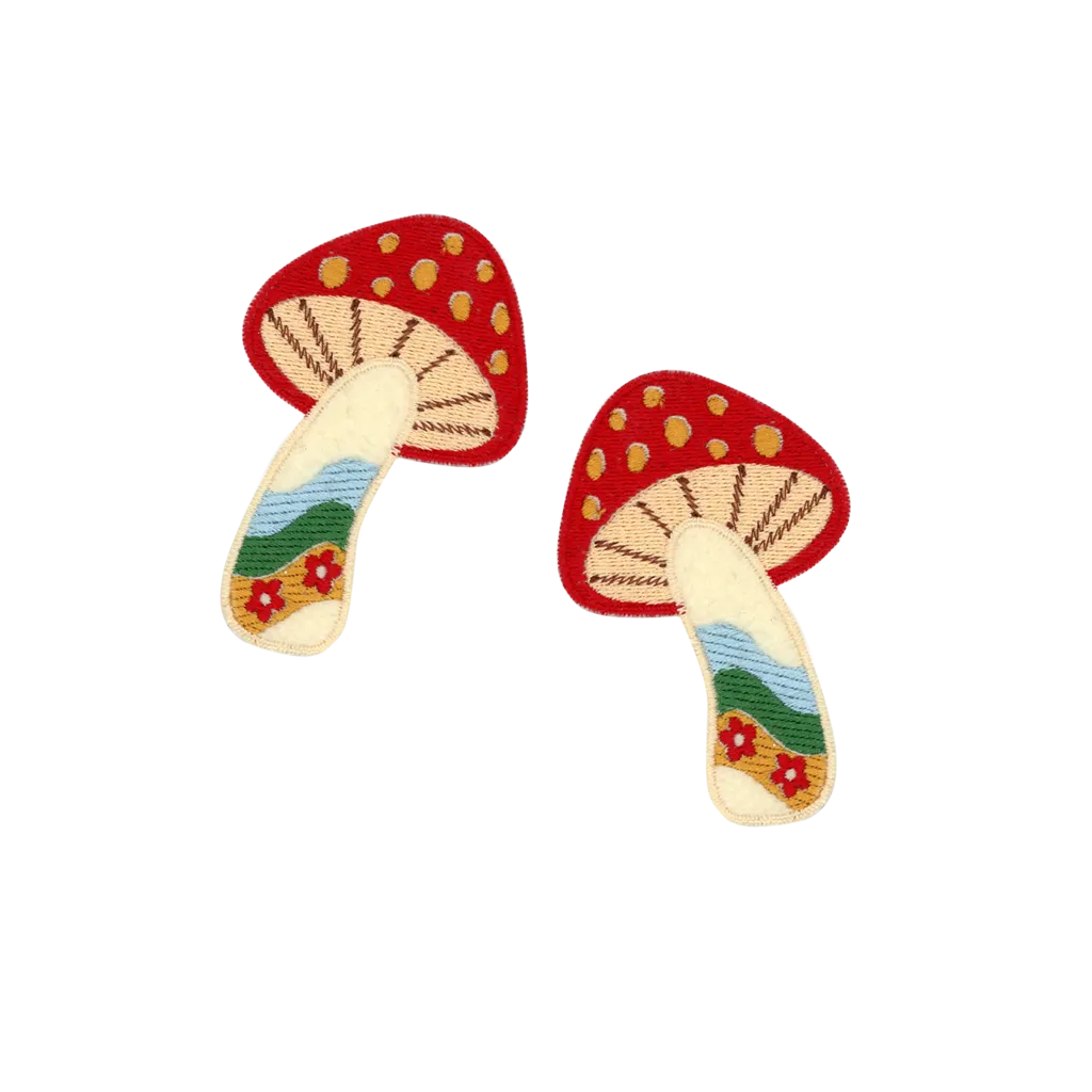 Fuzzy Mushie Patch