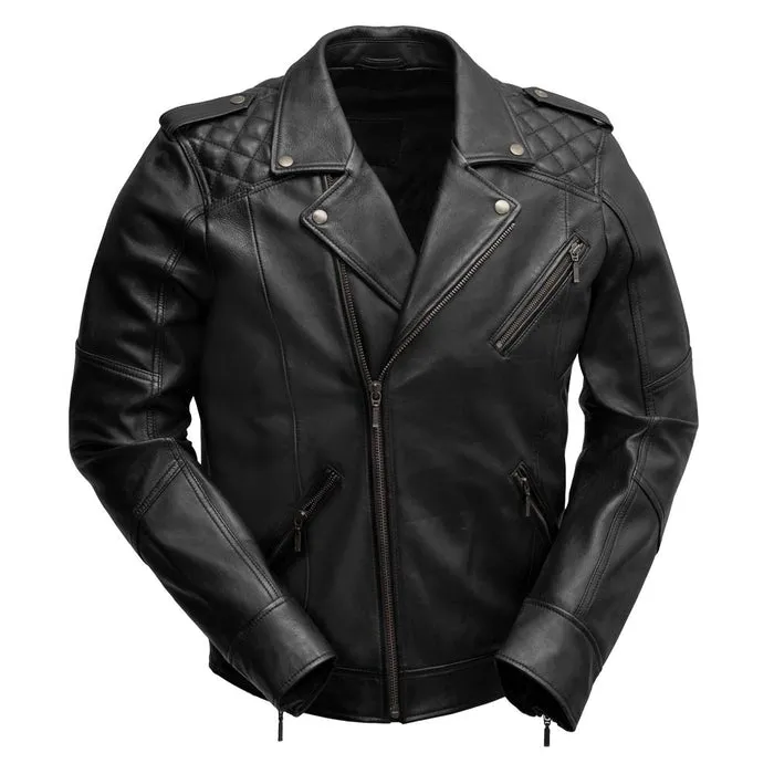 Gavin - Men's Fashion Lambskin Leather Jacket