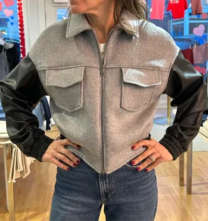 Generation Love Caspian Vegan Bomber
