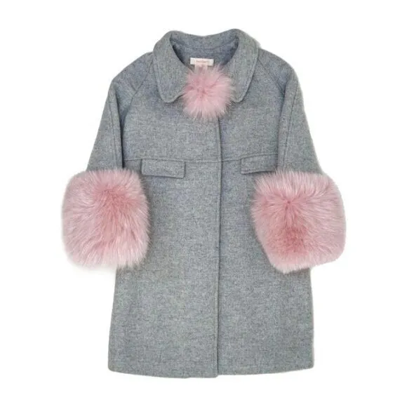 Girls Tala Coat With Fur