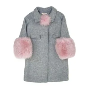 Girls Tala Coat With Fur