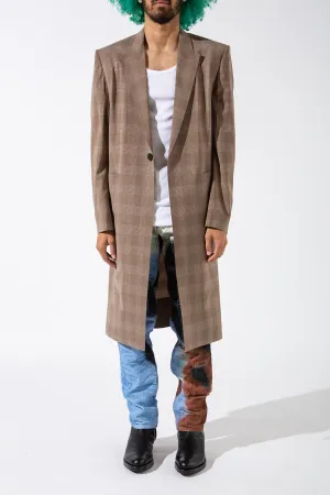 GIVENCHY | OVERLAY COLLAR COAT