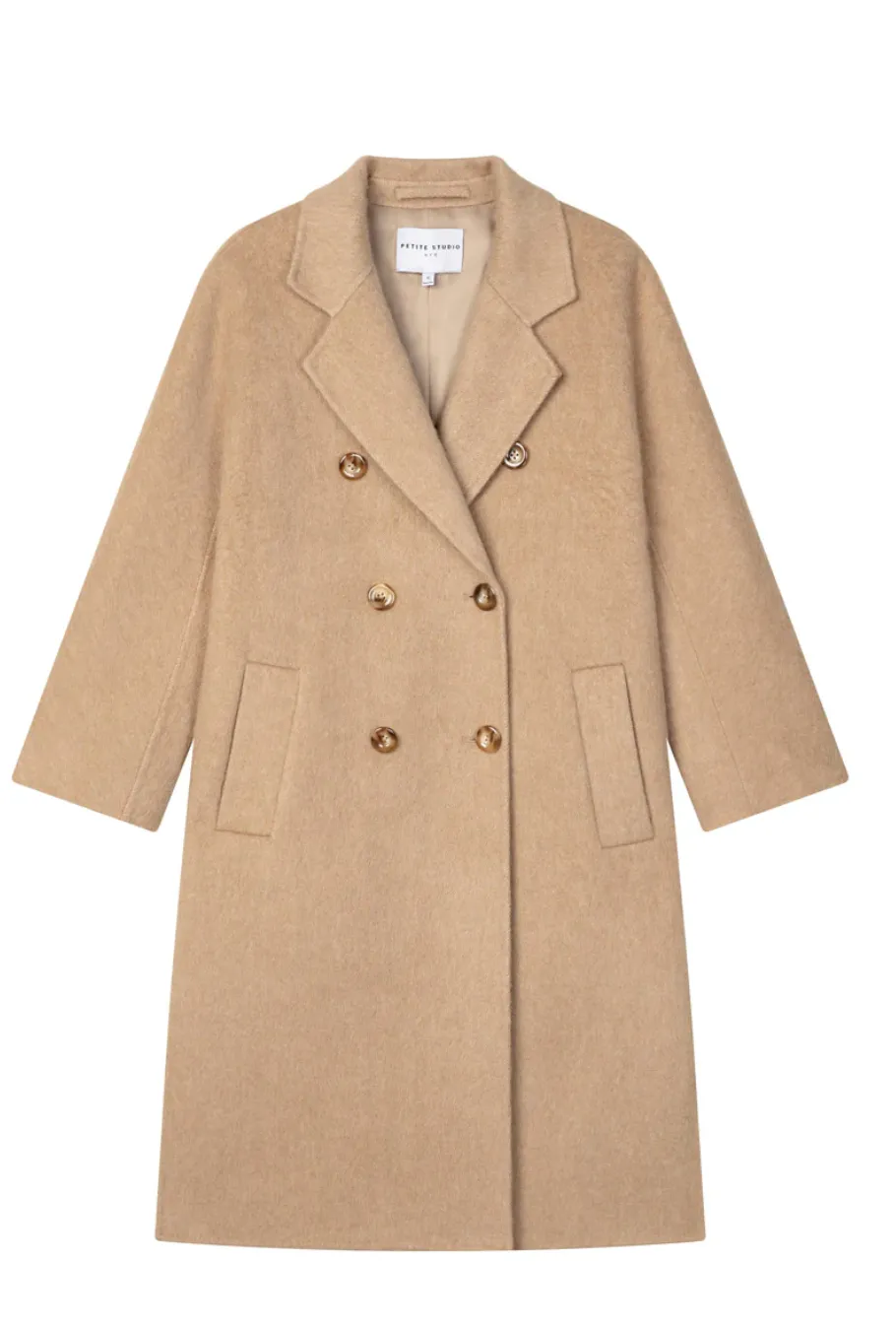 Harriet Double-Breasted Wool Coat