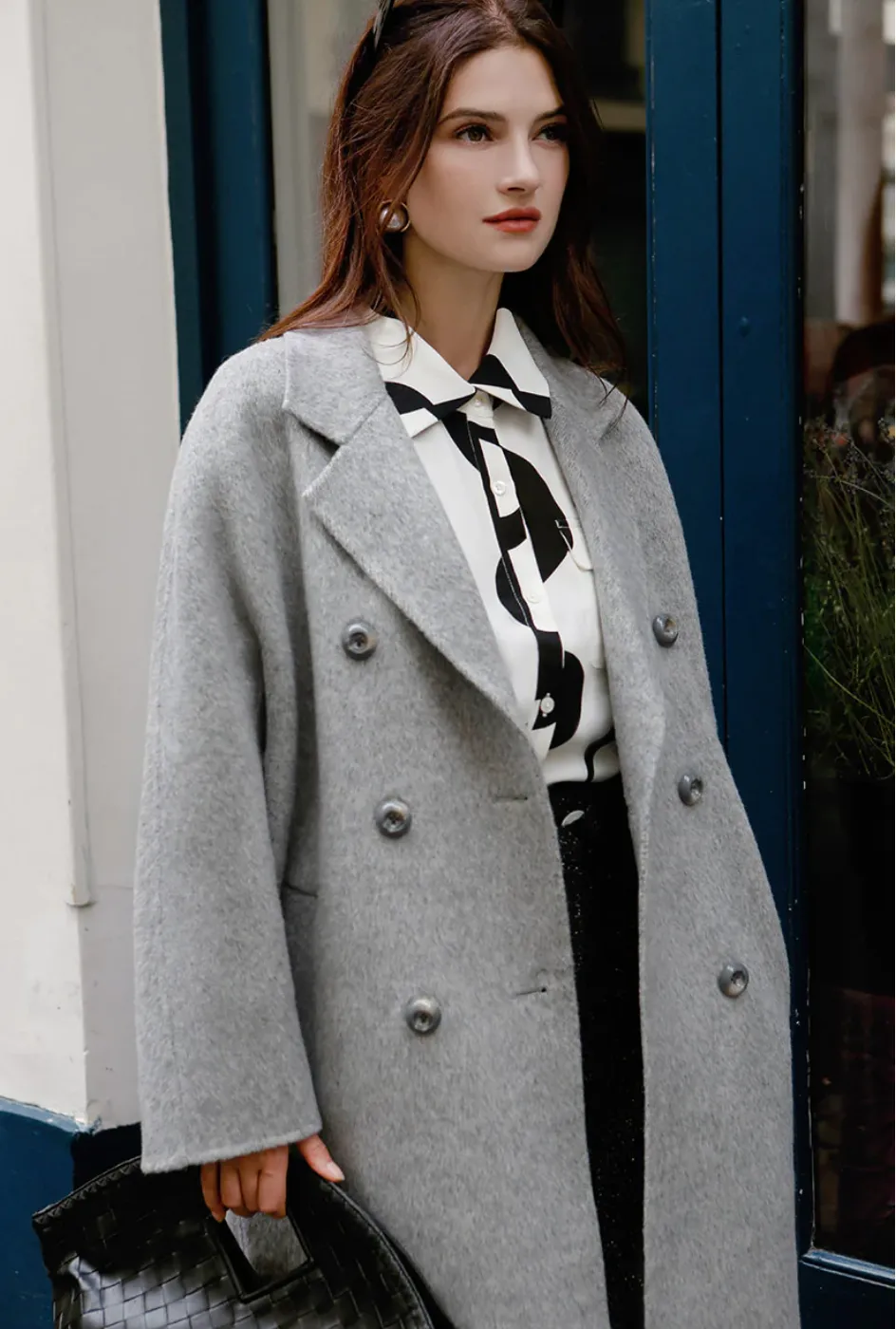 Harriet Double-Breasted Wool Coat
