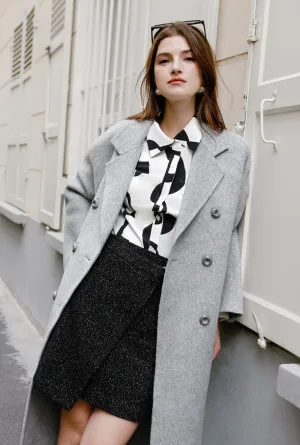 Harriet Double-Breasted Wool Coat