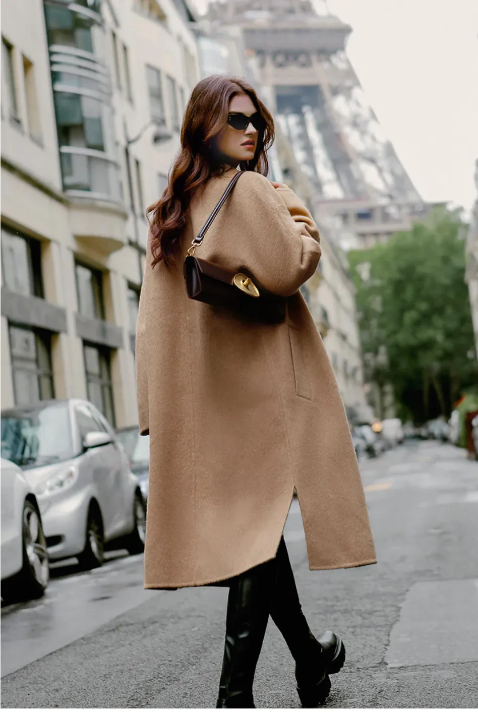 Harriet Double-Breasted Wool Coat