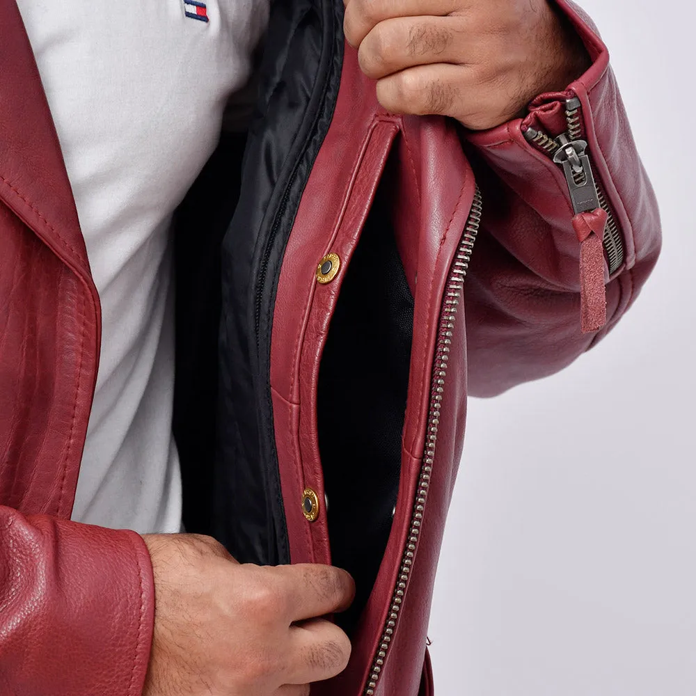 HEROIC Motorcycle Leather Jacket