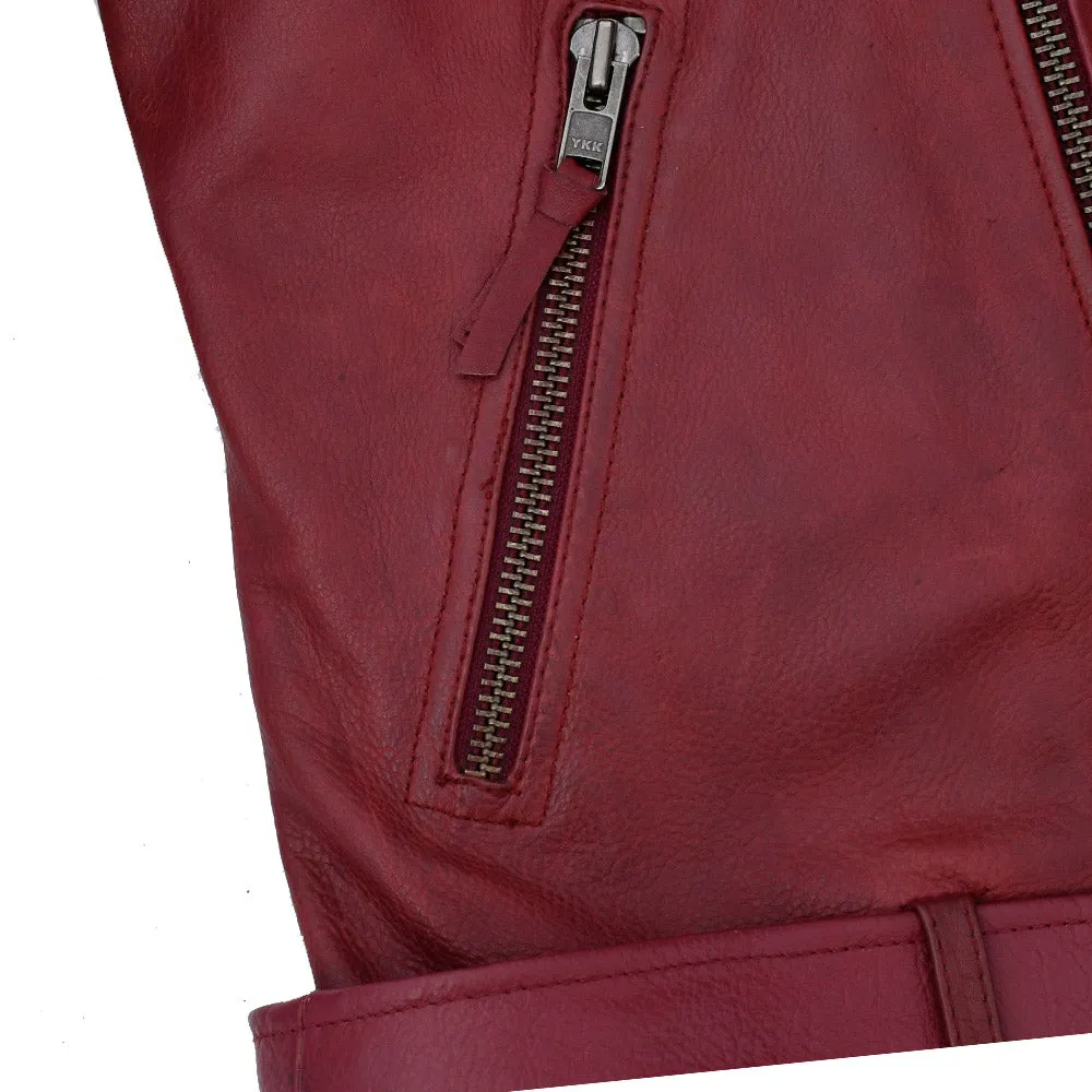 HEROIC Motorcycle Leather Jacket