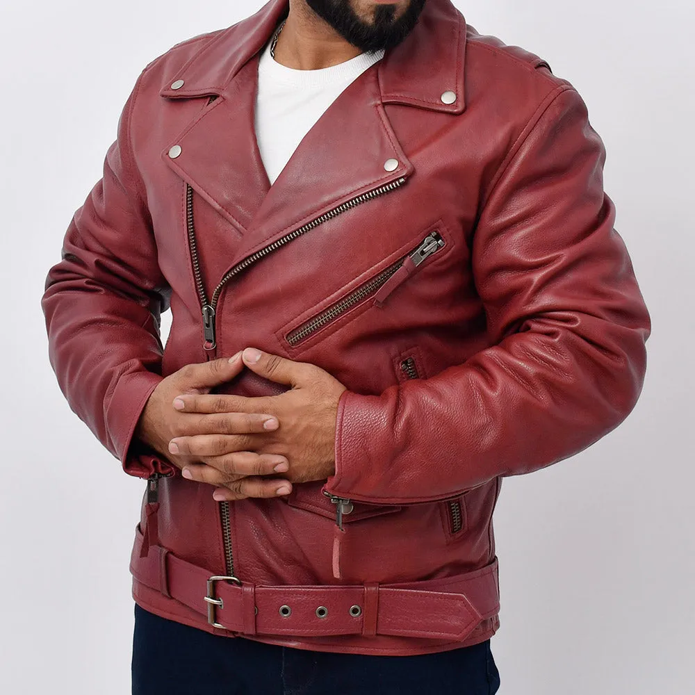 HEROIC Motorcycle Leather Jacket