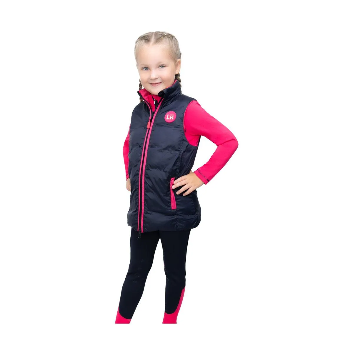 Hy Equestrian Analise Reversible Padded Gilet by Little Rider