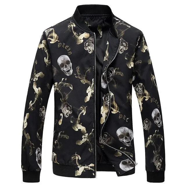 I Stay Fly Men's Spring Floral Print Jacket