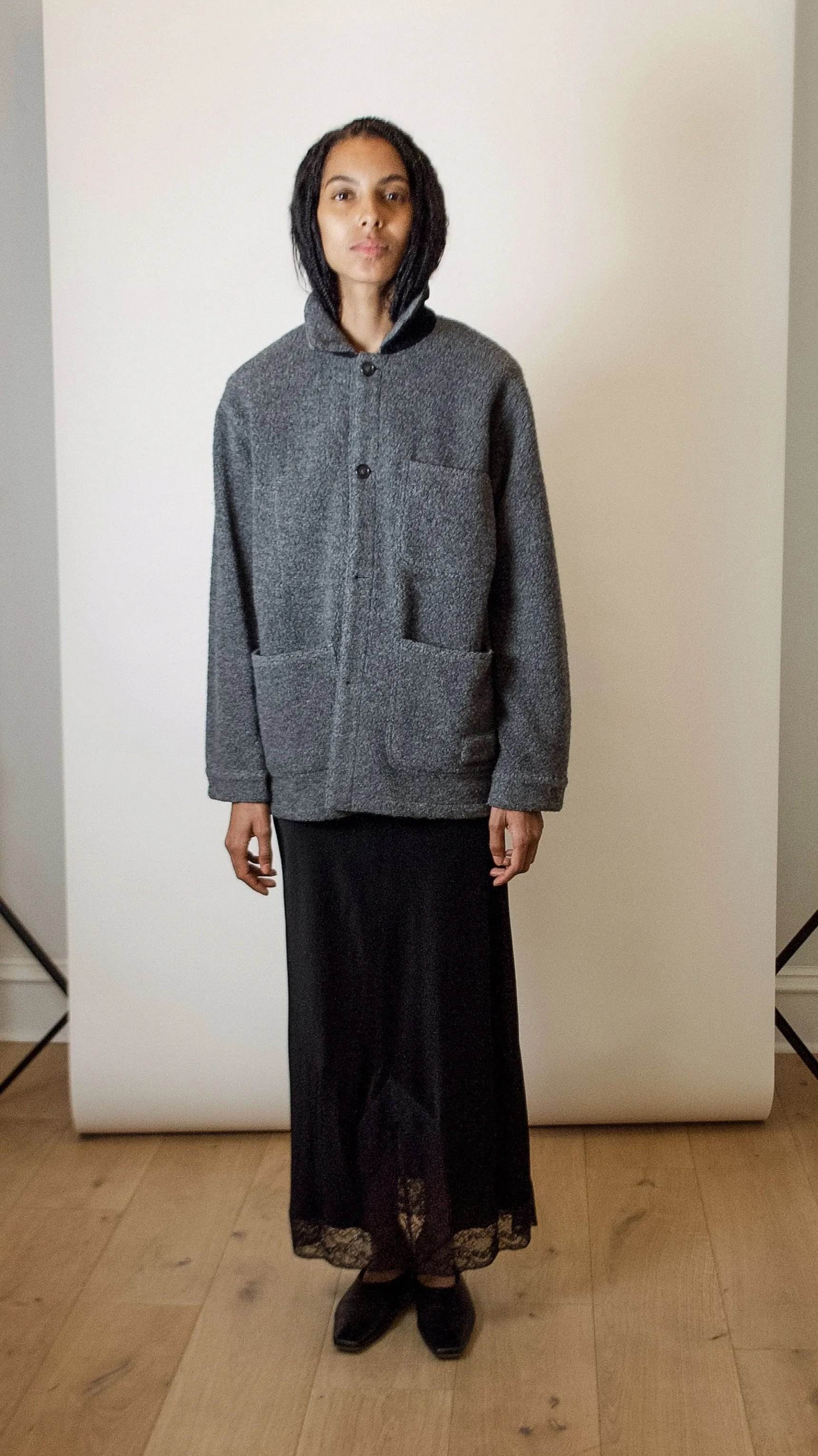 JKT02 Wells Jacket, Grey Mélange
