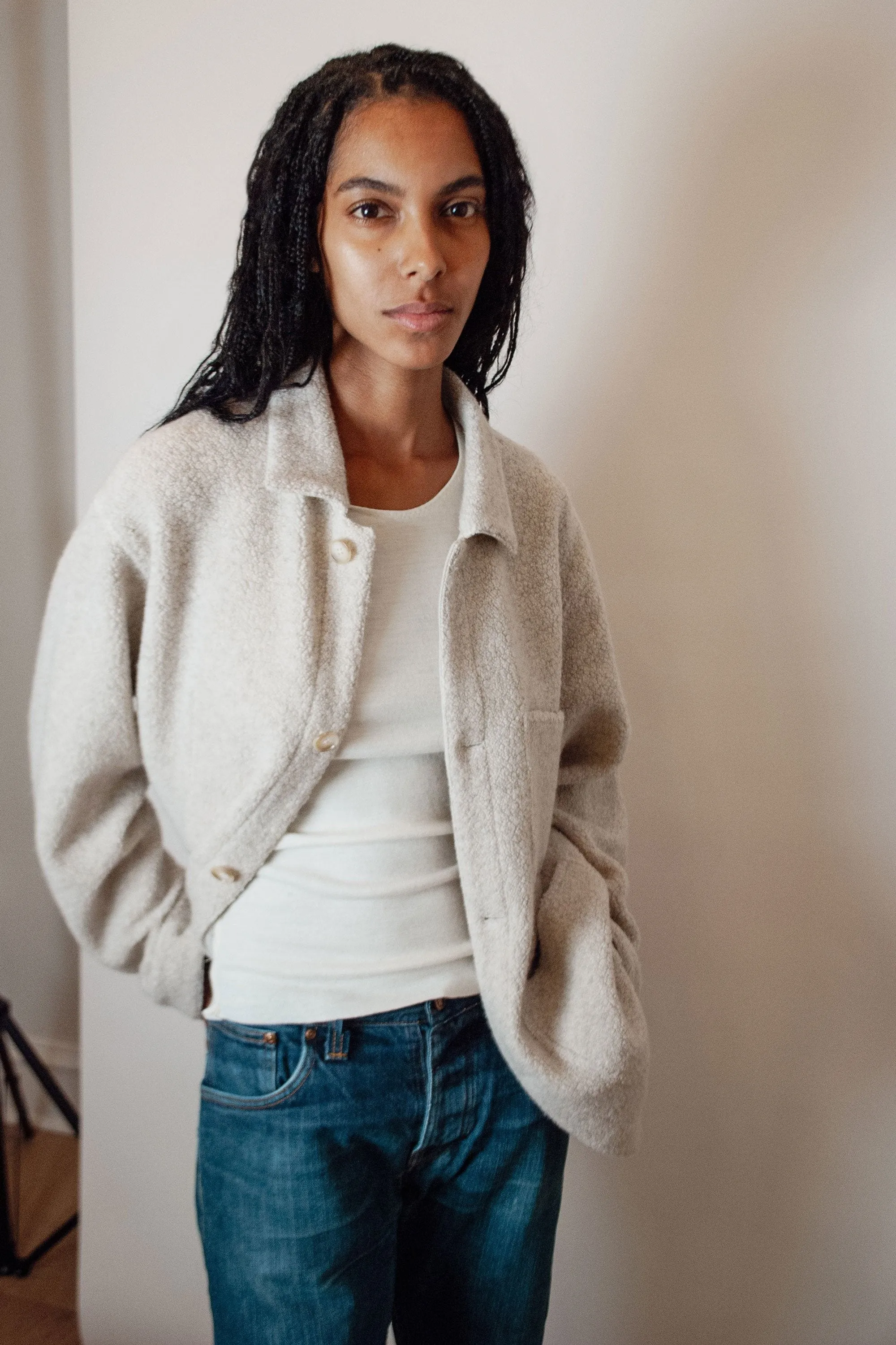 JKT02 Wells Jacket, Grey Mélange