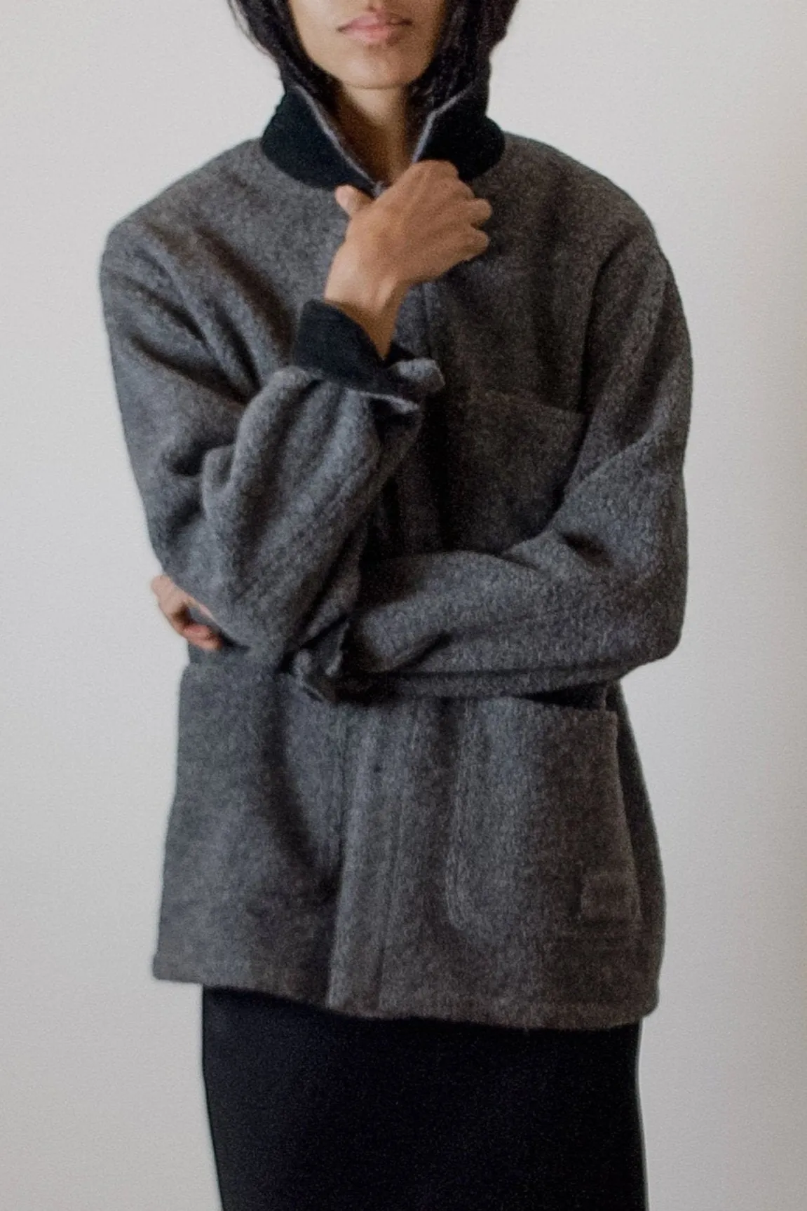 JKT02 Wells Jacket, Grey Mélange