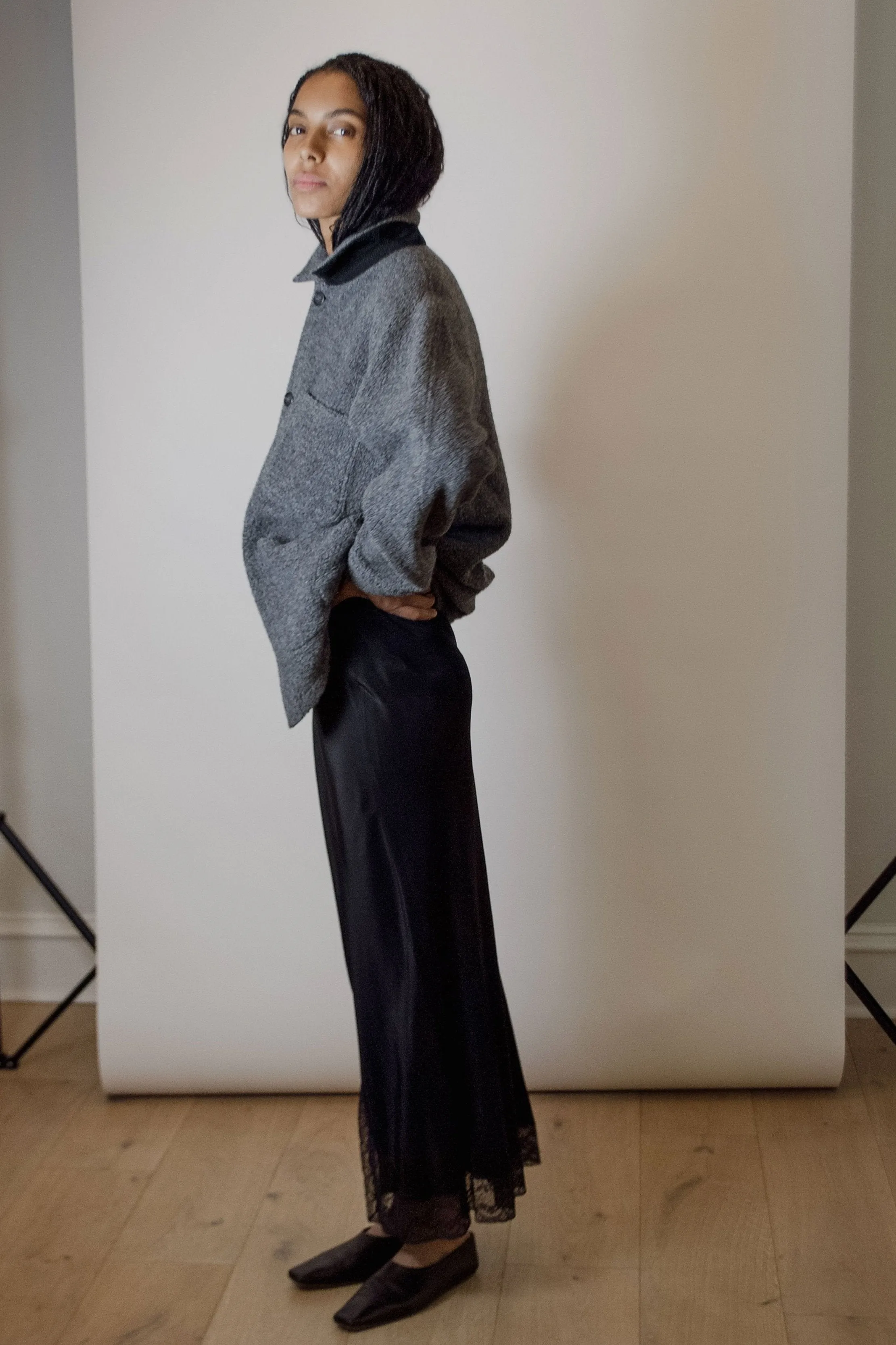 JKT02 Wells Jacket, Grey Mélange