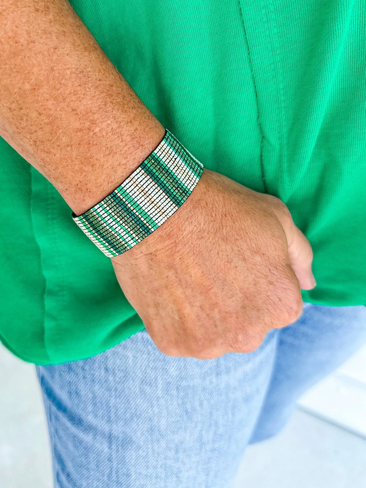 Kenzie Beaded Stretch Bracelet