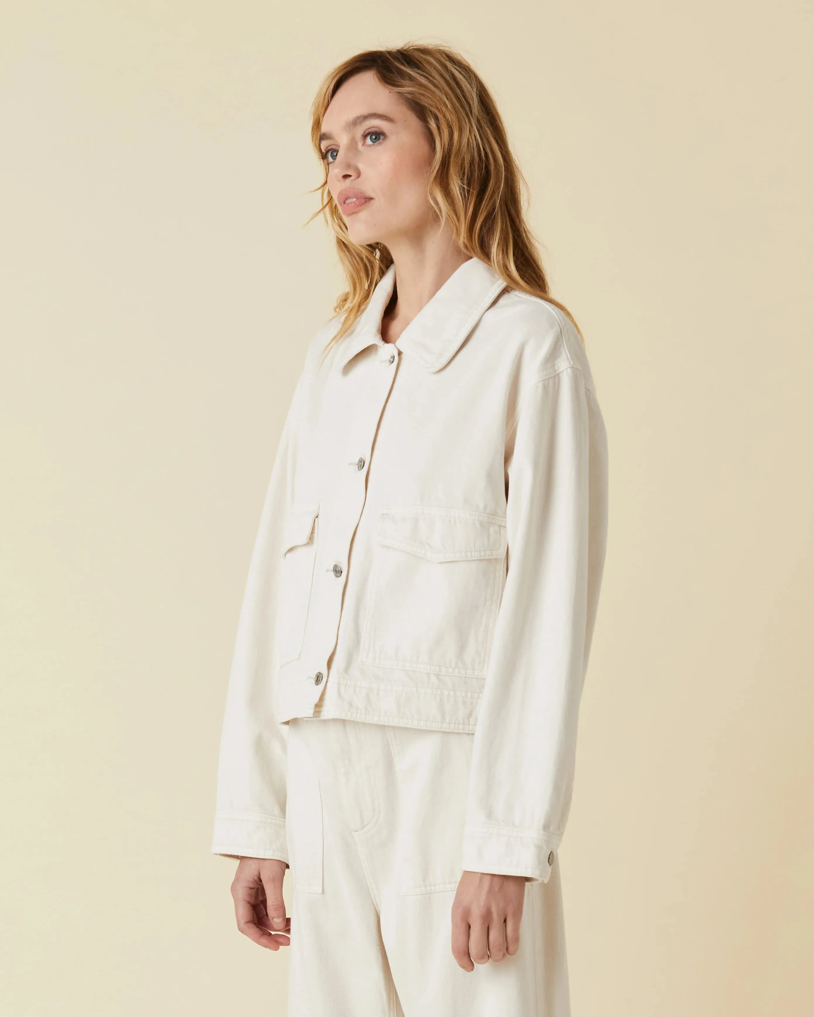Le Jean - Dylan Jacket (Bone)