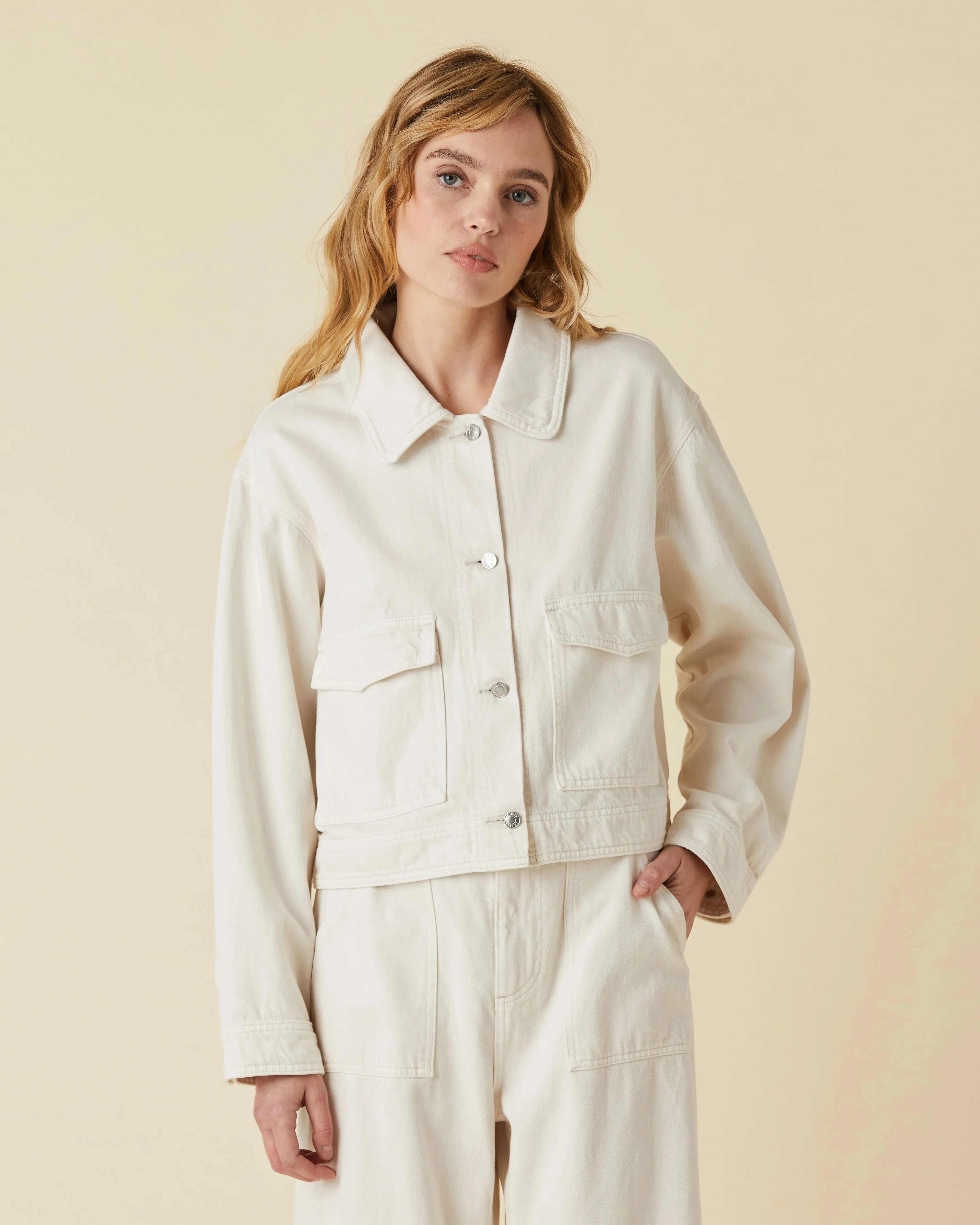 Le Jean - Dylan Jacket (Bone)