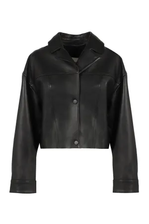 Leather jacket