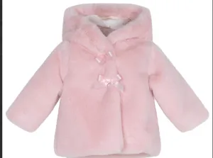 Little A faux fur hooded jacket 07242370