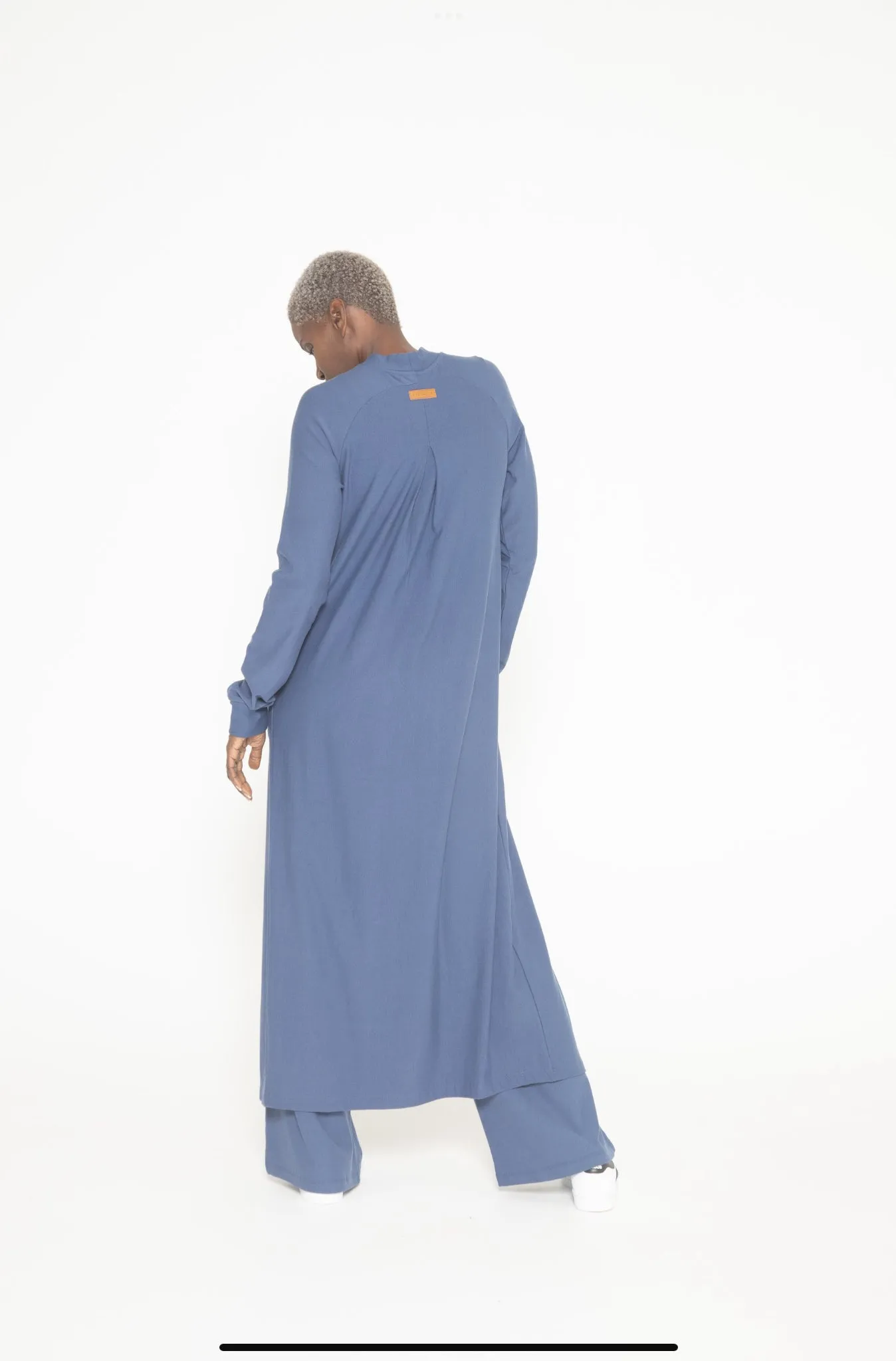 Long Tunic Fleece - Oceana Blue